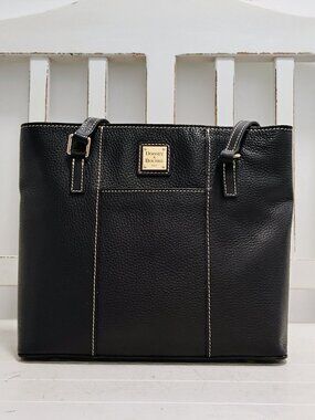 Dooney & Bourke Small Lexington Tote Handbag Black